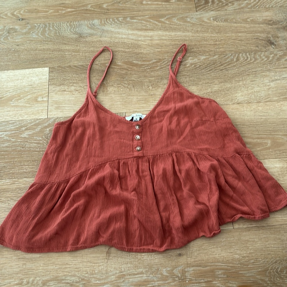 Flowing crop top